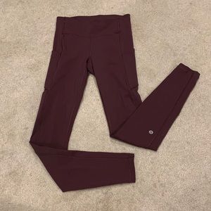 Lululemon Side pocket leggings